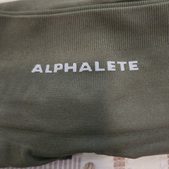 Alphalete Amplify 6.5" Biker Shorts Oak - Picture 6 of 7